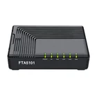 1 Flyingvoice FTA5101 1 WAN 2 LAN 3*10/100M 100M Ethernet Interface Single FXS Port Desktop VoIP Adapter