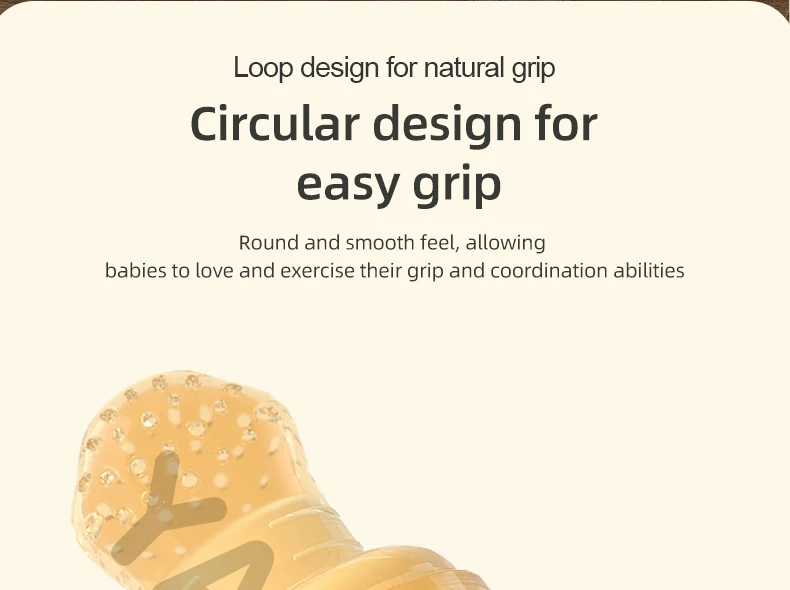 Food Grade Silicone Baby Pacifier Holder for baby products &Kids Storing Fruits Vegetables Complementary Foods Essential
