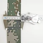 Camo Webbing High Strength Abrasion Resistant Lightfast CAMO Polyester Webbing For Hunting Belt