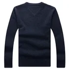 Cashmere Sweater Cashmere Slim Pure Cashmere V-neck Sweater For Middle-aged Men