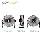 Fan For Solar Fan 2021 Popular Rotated Solar Powered Fan For School Season