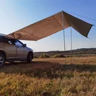 Waterproof Car Tents 210D Oxford Waterproof Anti UV Picnic Extended Camping Rear Car Tents