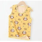 Baby Tank Tops Custom Cartoon Cute Baby Boy Children's Unisex Thermal Warm Vests Tank Tops