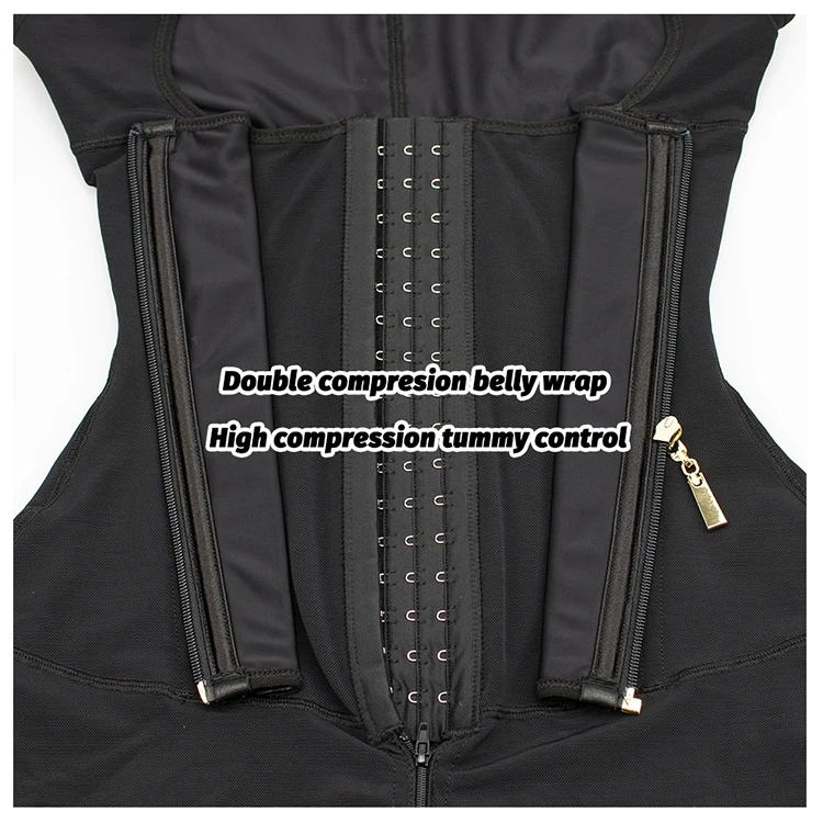 High Compression Tummy Tucker Fajas Shapewear Postpartum Belly Flat Sheath Strong Waist Trainer Shaper Colombian Girdle Shaper