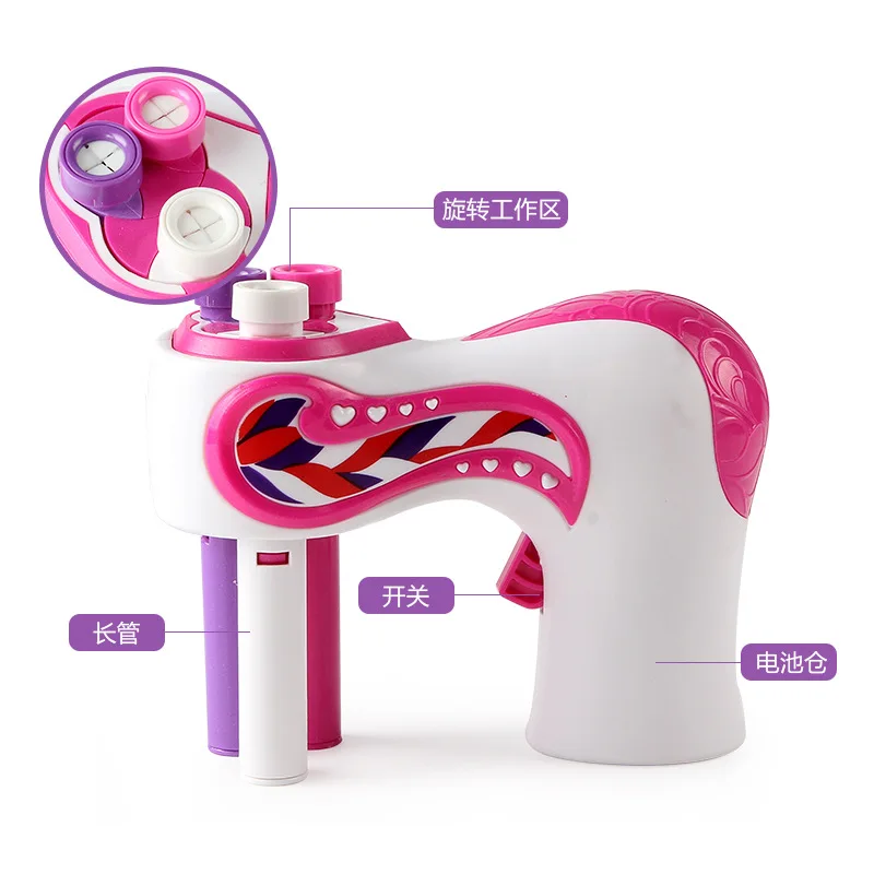3 strand hair braider machine toy