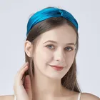 Wholesale Custom Logo Luxury Hair Head Band Women 100% Mulberry Silk Headband