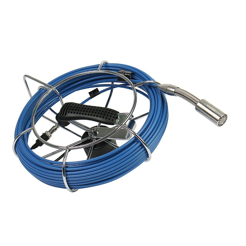 Waterproof Pipe Inspection Camera Sewer Pipe Camera CRV200 with DVR, 20M to 100M Fiberglass cable