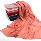 Scarf Sequins Good Quality Cheap Custom Head Scarf Satin Fashion Chiffon Sequins Hijab Scarf