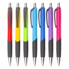 Ballpoint Pen Cheap Promotional Gift Ballpoint Pen Solid Colorful Barrel Plastic Ball Logo Pen