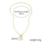 Necklace Pearl New Accessories Best Selling Necklace Niche Design Retro Exaggerated Pearl Necklace Female