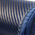 Kevlar Carbon Cloth 3k 3k 1500D Color Colored Kevlar Fabrics With Carbon Fiber Cloth By Rolls