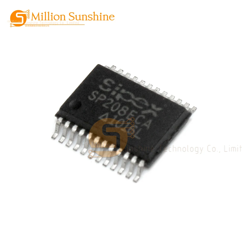 product sp208eca ssop high speed rs 232 transceiver low power enhanced esd protection ic for communication interfaces-0