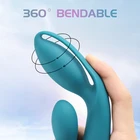 Sex Toy Silicone Women Sex Toy Massager Clitoral G Spot Vagina Heating Rabbit Vibrator