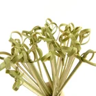 Cocktails Sticks Bamboo Sticks Restaurantware Looped Knot End Cocktails Picks Sticks Bamboo
