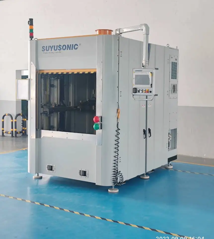 Automatic Forward Technology Hot Plate Welding Machine 50-60Hz 1300*1000*2500 for Car Armrest Cover