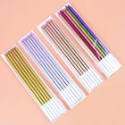 Candles Glitter Glitter Candle Custom Gold Pillar Birthday Candles For Party Decoration Wholesale Glitter Cake Candles