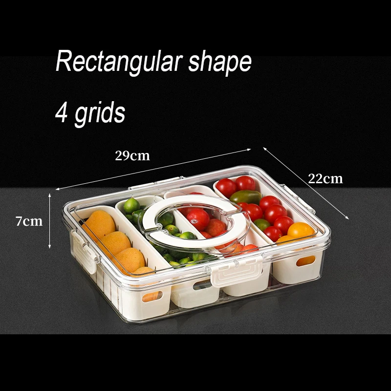 Multi functional stackable plastic daily necessities storage kitchen accessories Storage Container Box