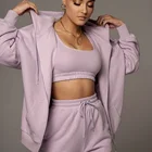 Hoodies For Women 2021 Custom Logo Casual Women Joggers Suits Set Hoodies Suit For Women