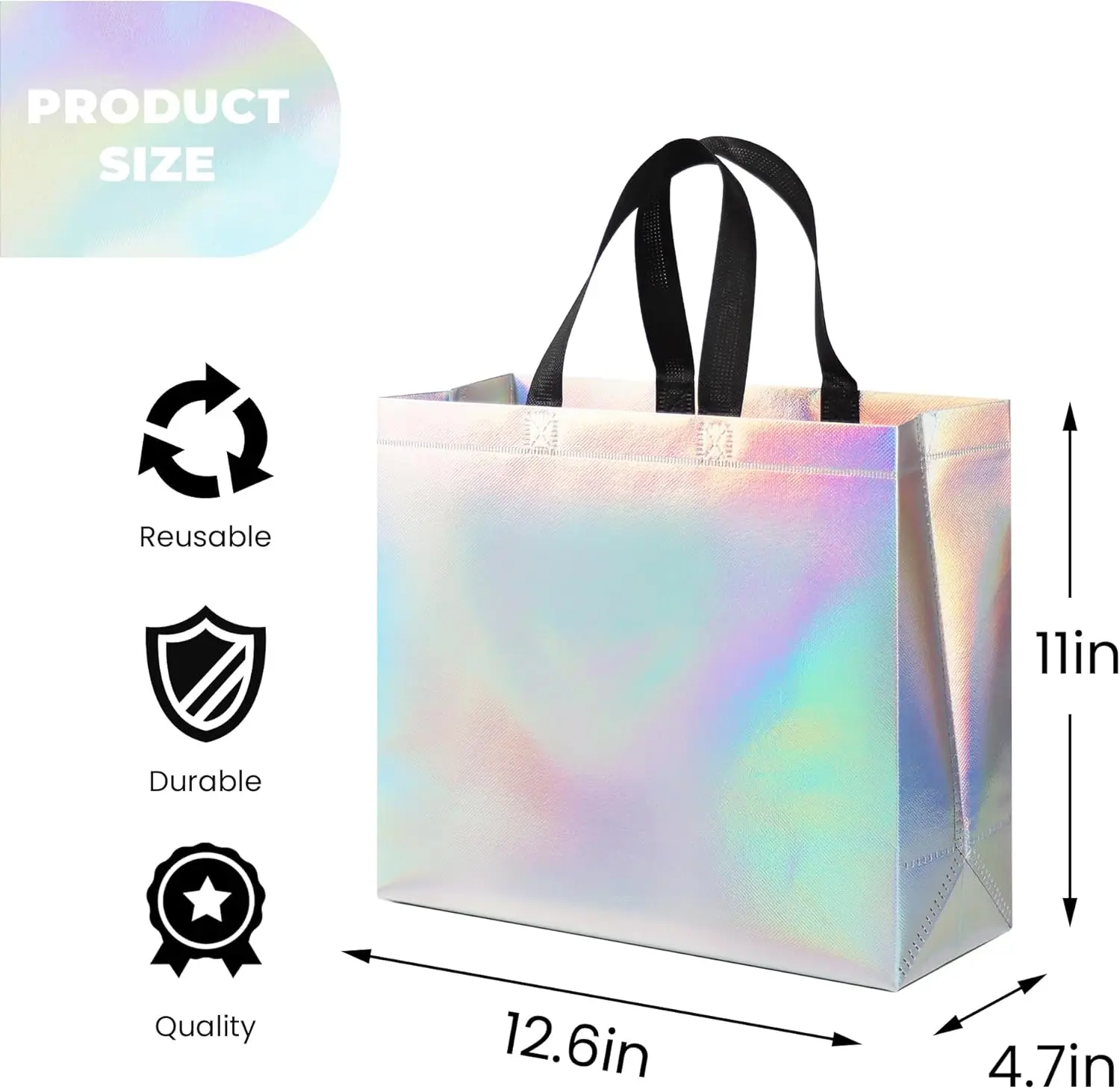 product eco friendly wholesale custom eco bag printing non woven promotional reusable cloth shopping tote bags logo letter pattern gift-14