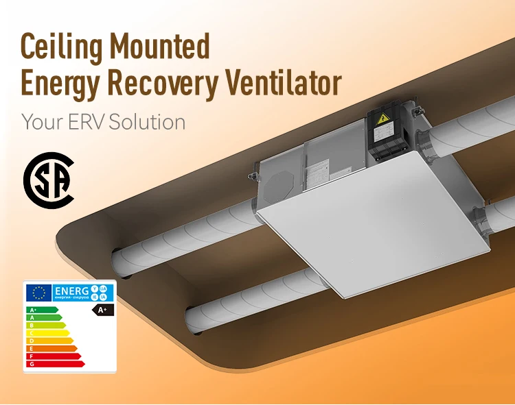 Energy Saving Ceiling Ventilator, 150-2000, CMH, 80-90% - detail 10