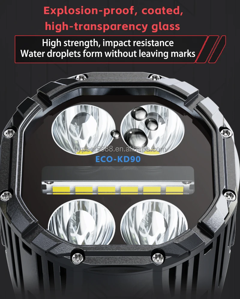 lo beam fog light wireless switch light-5