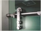 Fittings Door Factory Direct Price Pulley Glass Fittings Quiet Operation Hardware Glass Sliding Door System