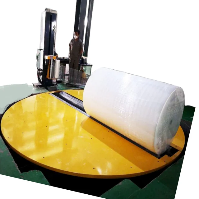 reel products pallet wrapper stretch wrapper hot sale for paper roll  aluminium foil roll Paper Reel Wrapping Machine