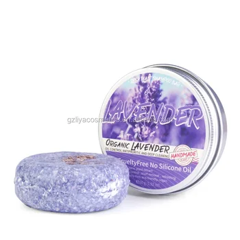 Cruelty Free Natural Lavender Oil Control Anti-itch Organic Shampoo Soap