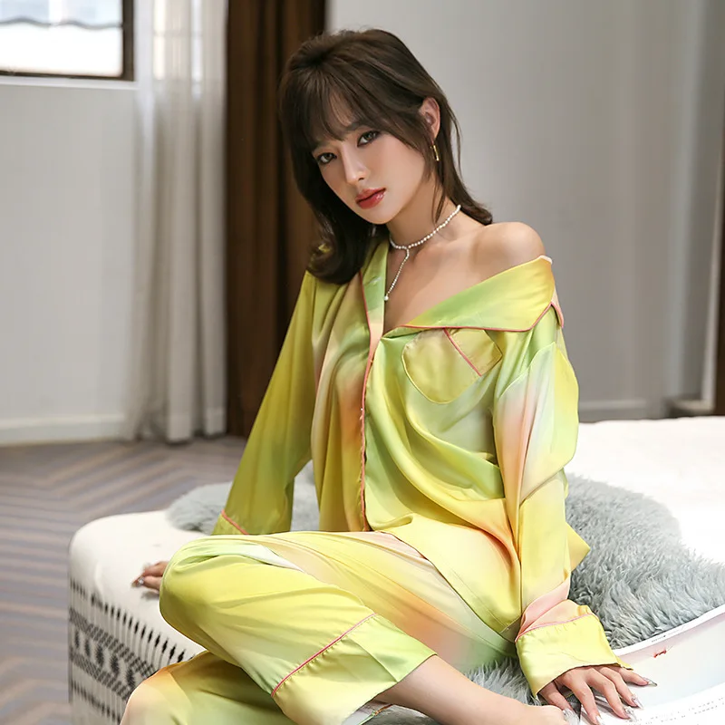 Wholesale Silk Pajama Sleepwear For Women New Arrivals Luxury Silk Satin  Pajamas Plus Size Summer Nightwear - Buy Sleepwear Women Summer,Tie-dyed Silk  Pajamas Sets,Plus Size See Through Sleepwear Product on Alibaba.com