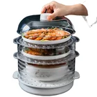 Cover Hot Sale Multi-layer Insulation Box Kitchen Foldable 5 Layer Food Cover With Handle
