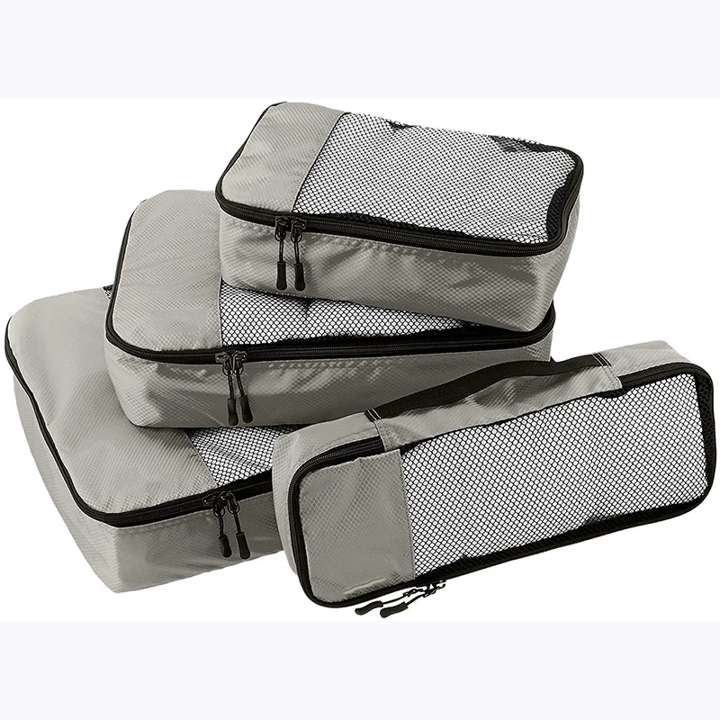 4 Piece Packing Travel Organizer Cubes 