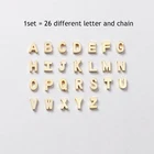 Jewellery /gold Gold Fashion Jewellery Silver /gold / Rose Gold Dainty Initial Letter Necklace For Women