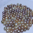 Pearl Pearls 4A+ Real Freshwater Pearl Round Flawless Beads Natural Pearl Diy Loose Farm Pearls High Quality