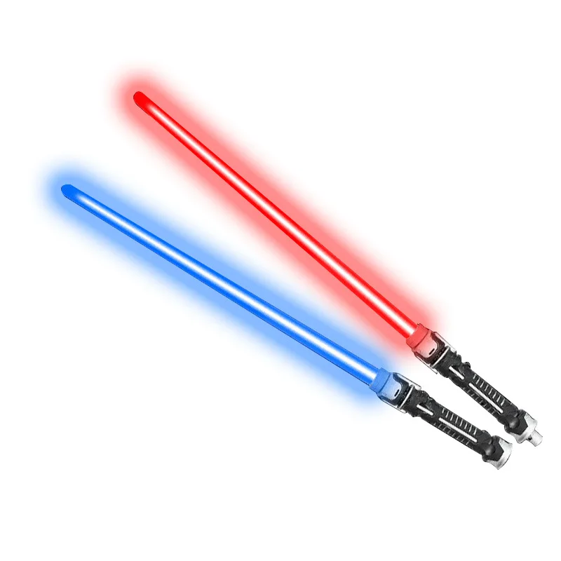 Glowing Toys Lightup Sabers Telescopic Extendable Collapsable Laser 