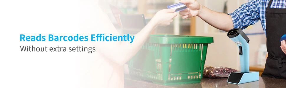 2D Bluetooth Barcode Scanner