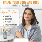 Glass Beads Weighted Glass Beads Filled Comfortable Premium Calming Weighted Blanket Cooling Weighted-Blanket