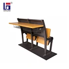 School Desk And Chair School Chair And Desk University School Classroom Folding Wooden Student Desk And Chair