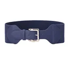 Women Vintage Belt Amazon Hot Sell Women Elastic Stretchy Vintage Wide Waist Cinch Belt With Alloy Buckle