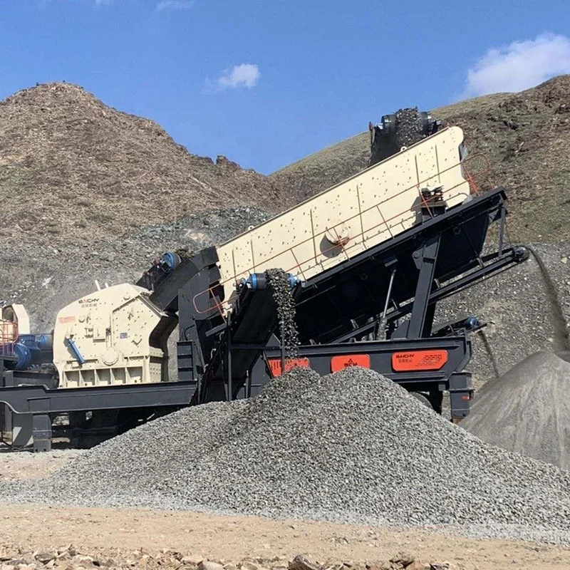 aggregate stone crushing plant