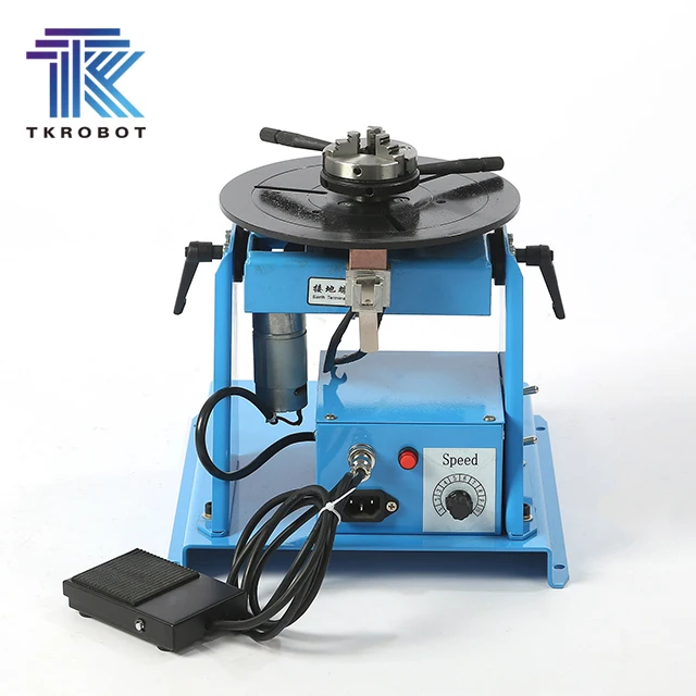 TKweld Customizable Portable Rotary Welding Locator 10KG 15KG 30KG 50KG with Core Motor Component Convenient Positioner factory