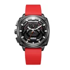 Watch Brand Annual Sale Custom Men Watch Leather Brand Luxury Quartz Wristwatch Perfect Japan Movement Watch Chronograph