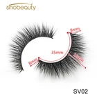 Black Eyelashes Wholesale Vendor Natural Black Band 3D 5D Faux Mink Strip Eyelashes