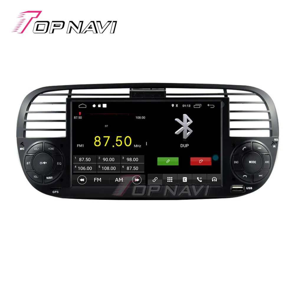 Passende markør Repræsentere 6.2 Inch Android 9.0 Auto Stereo For Fiat 500 Android 9.0 Car Radio 2007  2008 2009 2010 2011 2012 2013 2014 Wifi Fm Am Dvd Gps - Buy Car Stereo For  For