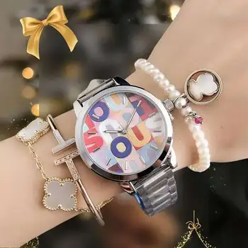 High Quality Luxury Waterproof Analog Stainless Steel Wrist Watch For Women envio gratis famous brand watches women wrist luxury