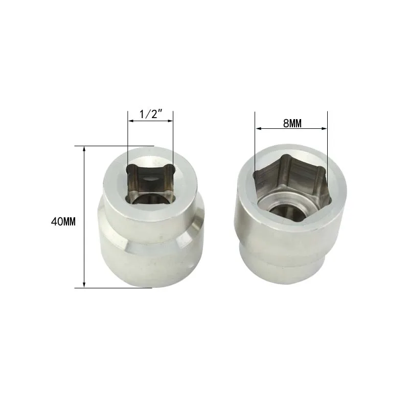 Rust Resistance Corrosion Resistance 304 Stainless Steel Low - Intensity Magnetism Socket 1/2'' Socket Wrenches supplier