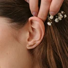 Earrings Plated 2021 Women Gifts Statement Customize Name Hook Earrings Stainless Steel Gold Plated Ear Drop
