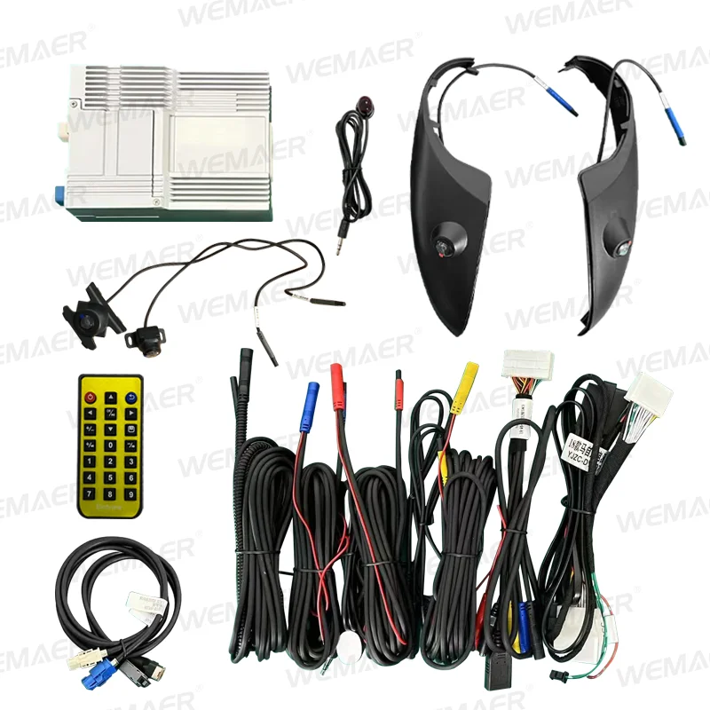 Wemaer 360 Degree AHD 1080P Panoramic Camera Around Bird View Parking Security System 3D AVM Car Camera for Mazda 6 & Mazda CX5 details