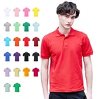 Polo Men Men Fashion Design Simplicity Casual Polo Collar Plain Blank 100% Cotton T Shirts For Men