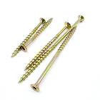 Screw Chipboard Screws Yellow Zinc Long Construction Screw Double Countersunk Star Wood Screw Torx Chipboard Screw