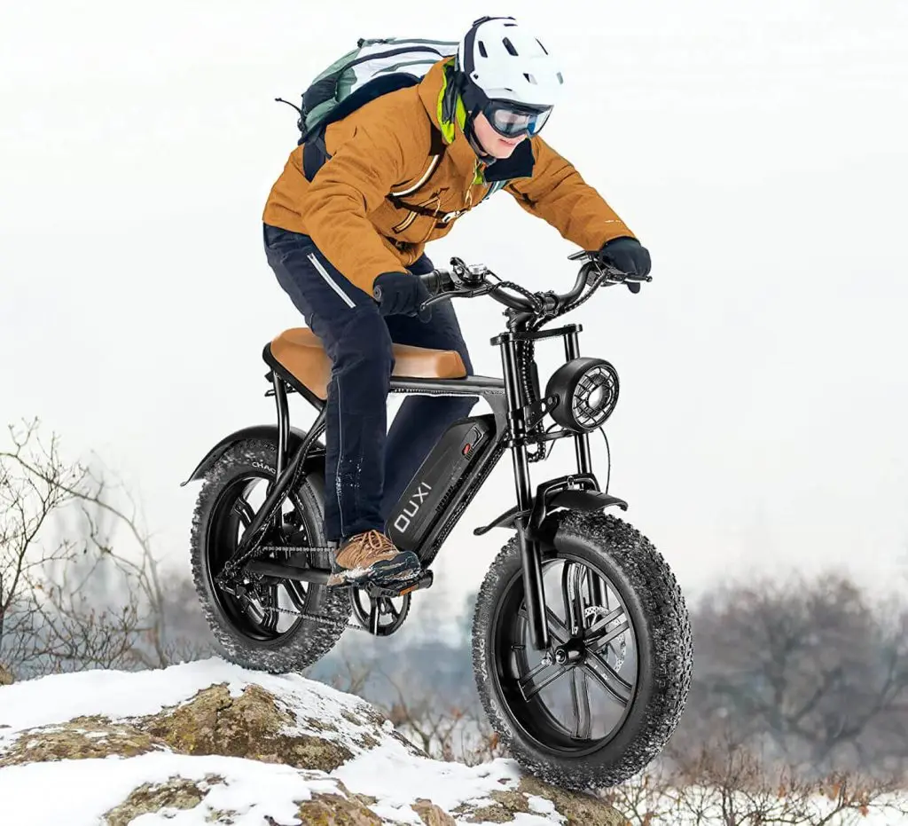 Ouxi V Electric Fat Bike Inches Fat Tire Ebike Available In Eu Usa